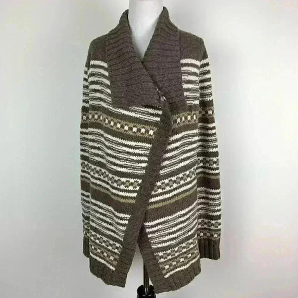 Express open sweater size M 20% wool 10% alpaca